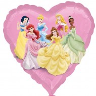 Disney Princess Pink Heart Balloon
